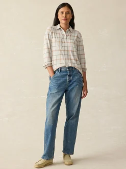 Shirts & Tops^Faherty Brand Legend™ Sweater Shirt - Open Tundra Windowpane