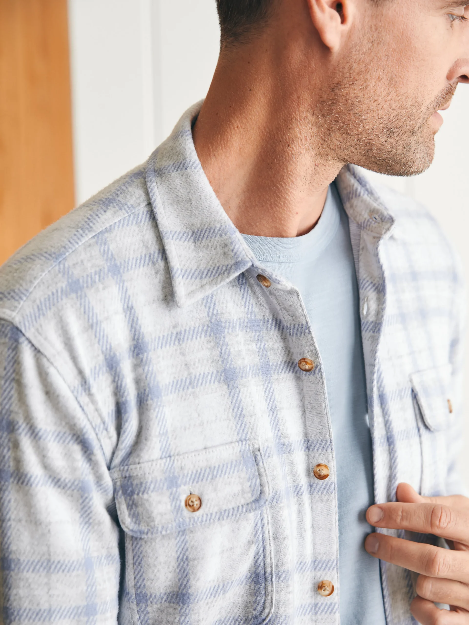Shirts^Faherty Brand Legend™ Sweater Shirt - Spring Dew Plaid
