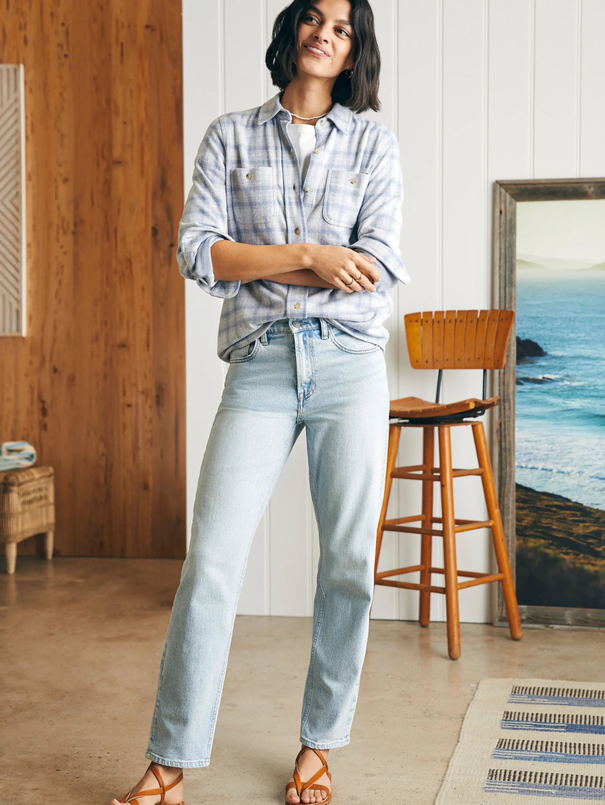 Shirts & Tops^Faherty Brand Legend™ Sweater Shirt - Spring Dew Plaid