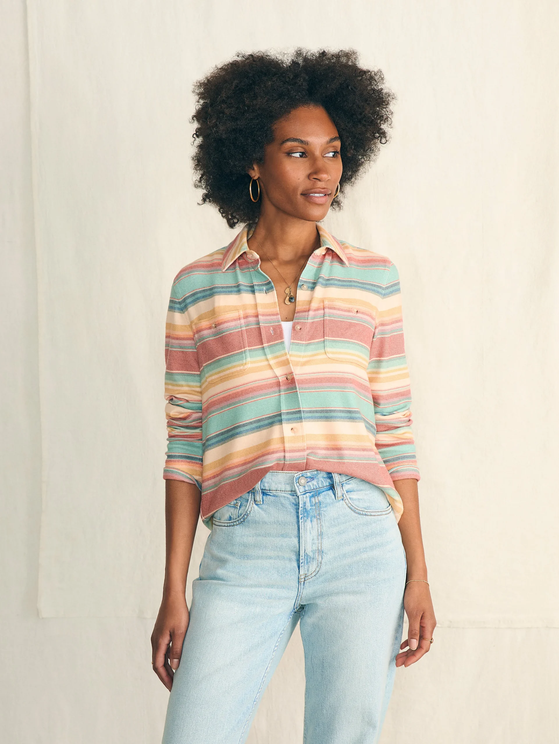 Shirts & Tops^Faherty Brand Legend™ Sweater Shirt - Sunset Canyon