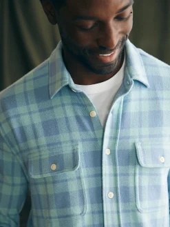 Shirts^Faherty Brand Legend™ Sweater Shirt (Tall) - Clearwater Coast Plaid