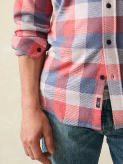 Shirts^Faherty Brand Legend™ Sweater Shirt (Tall) - Cherry Blue Buffalo