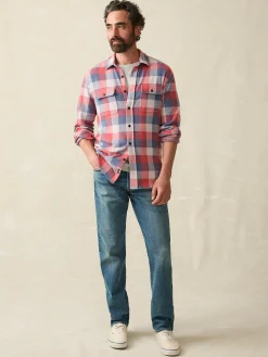 Shirts^Faherty Brand Legend™ Sweater Shirt (Tall) - Cherry Blue Buffalo