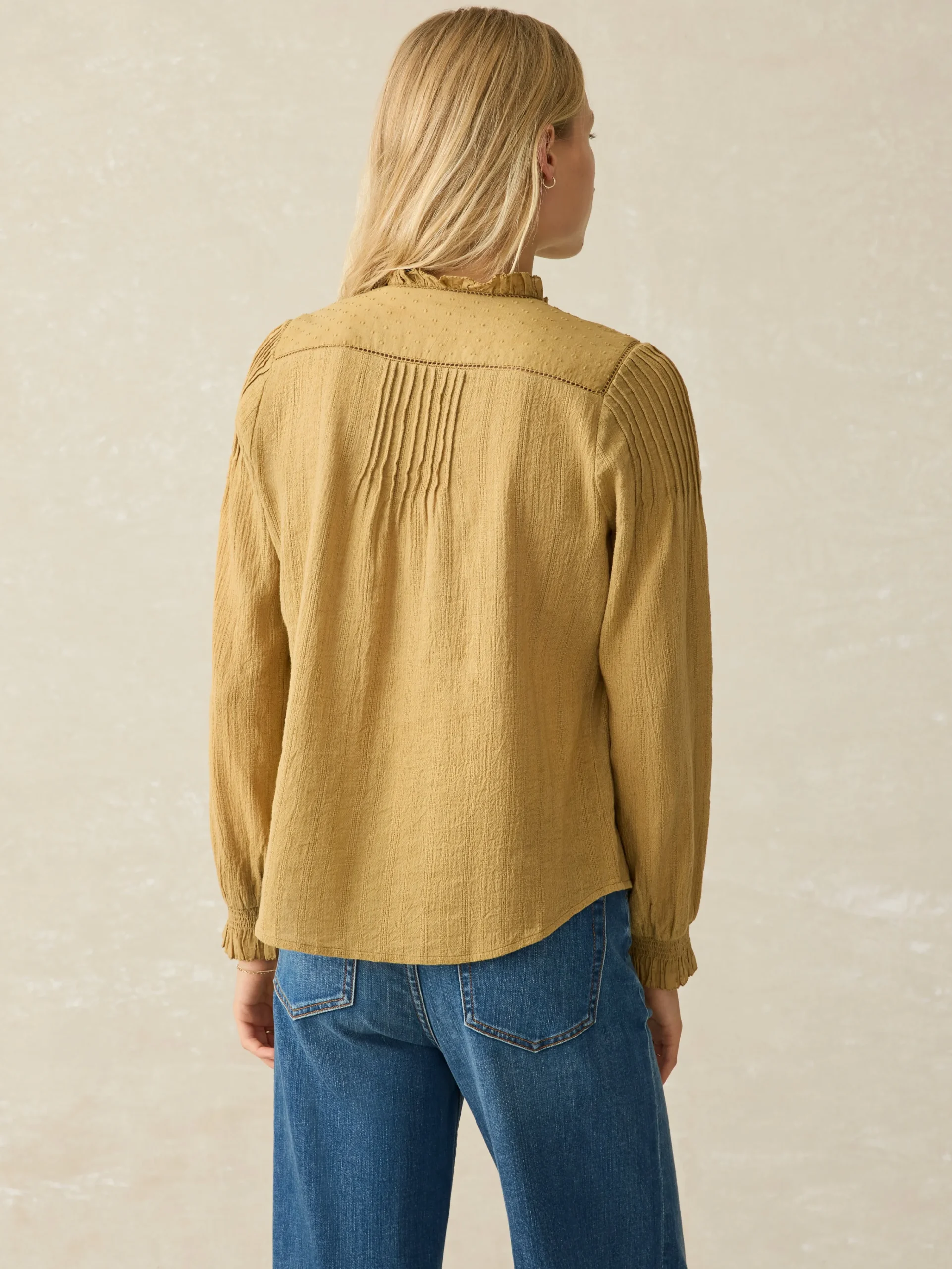 Shirts & Tops^Faherty Brand Lily Top - Antique Bronze
