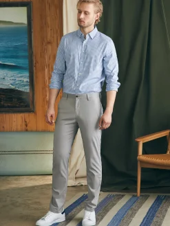 Pants^Faherty Brand Movement™ Chino Pant (32" Inseam) - Fossil