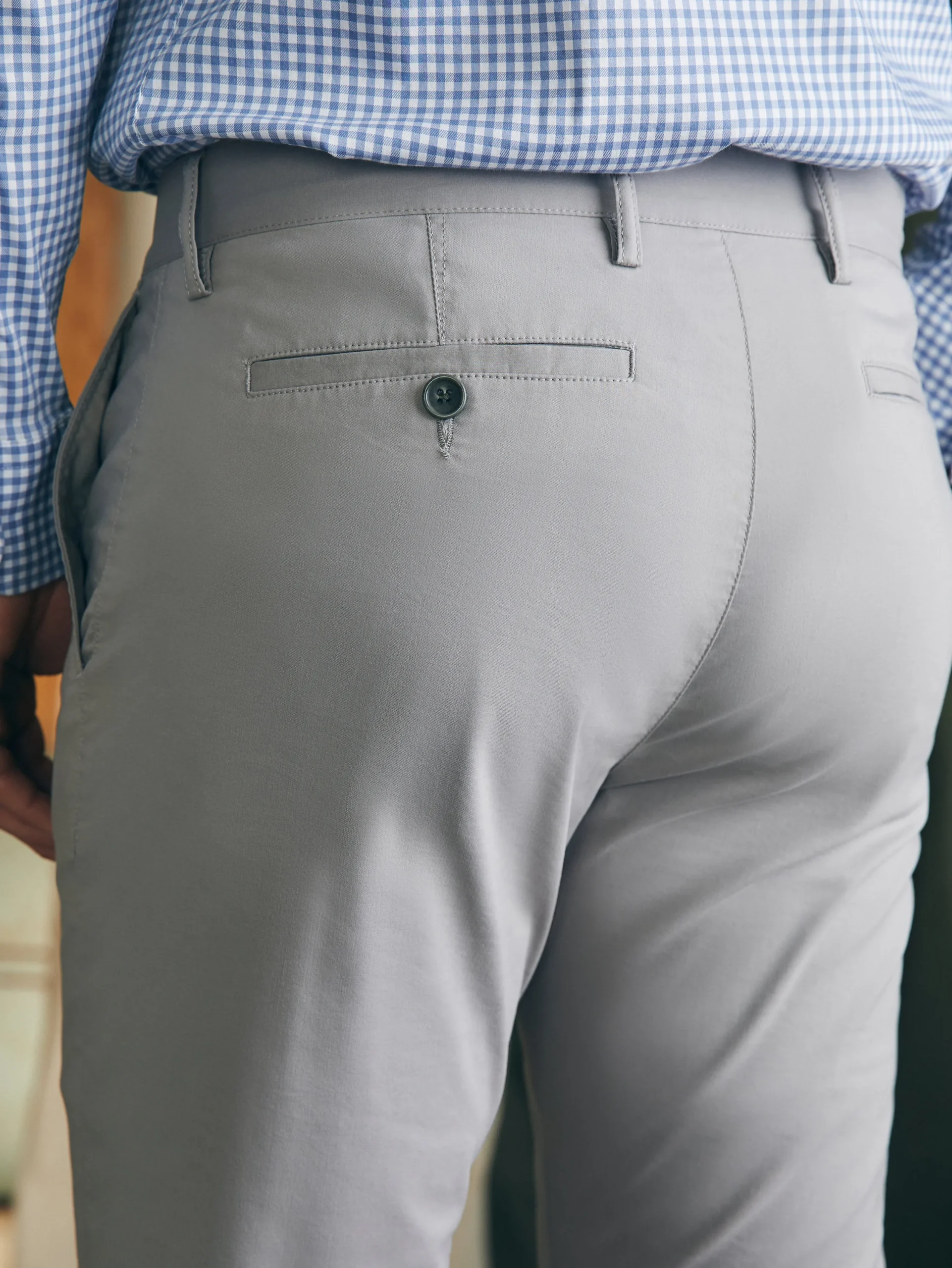 Pants^Faherty Brand Movement™ Chino Pant (32" Inseam) - Fossil