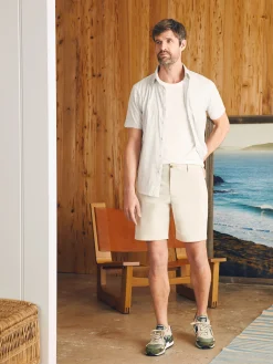 Shorts^Faherty Brand Movement™ Chino Short (8" Inseam) - Light Sand