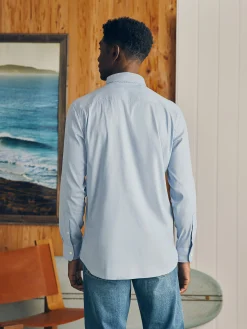 Shirts^Faherty Brand Movement™ Dress Shirt - Atlantic Sky