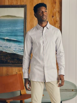 Shirts^Faherty Brand Movement™ Dress Shirt - Rose Bay Gingham