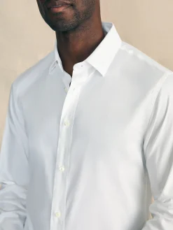Shirts^Faherty Brand Movement™ Dress Shirt (Tall) - Cloud White