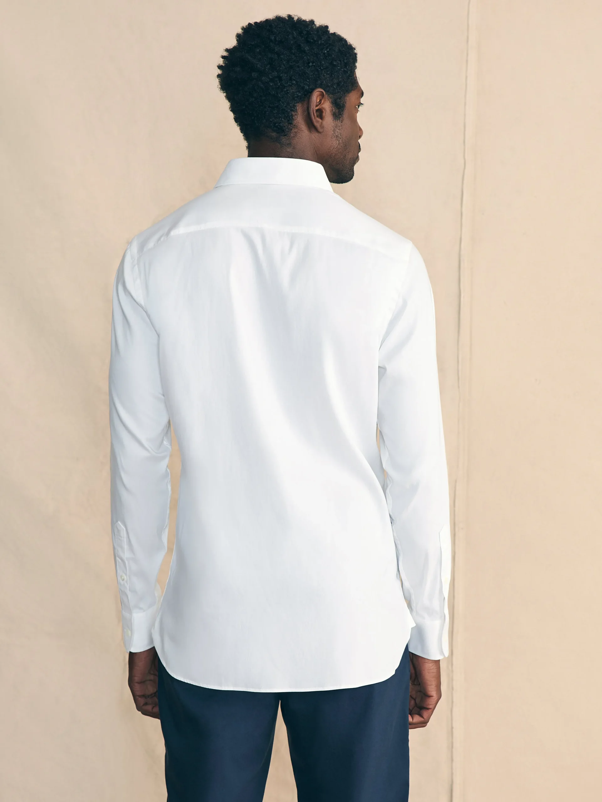 Shirts^Faherty Brand Movement™ Dress Shirt (Tall) - Cloud White