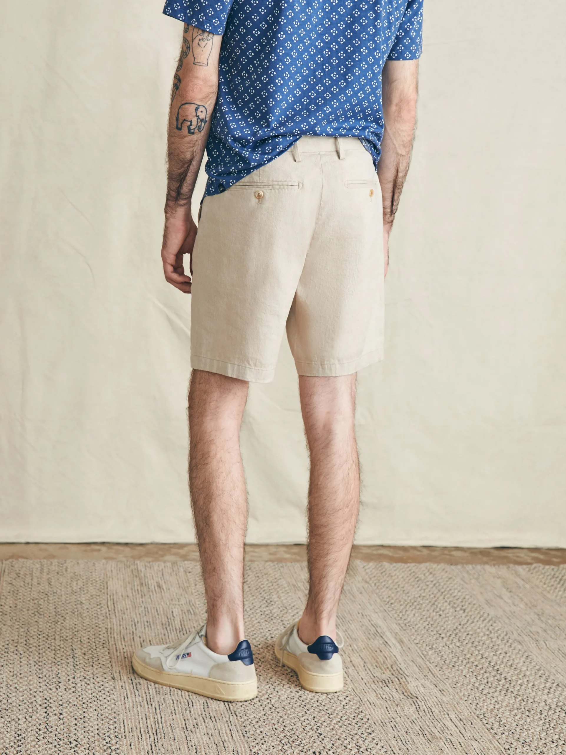 Shorts^Faherty Brand Movement™ Flex Linen Short (7" Inseam) - Natural