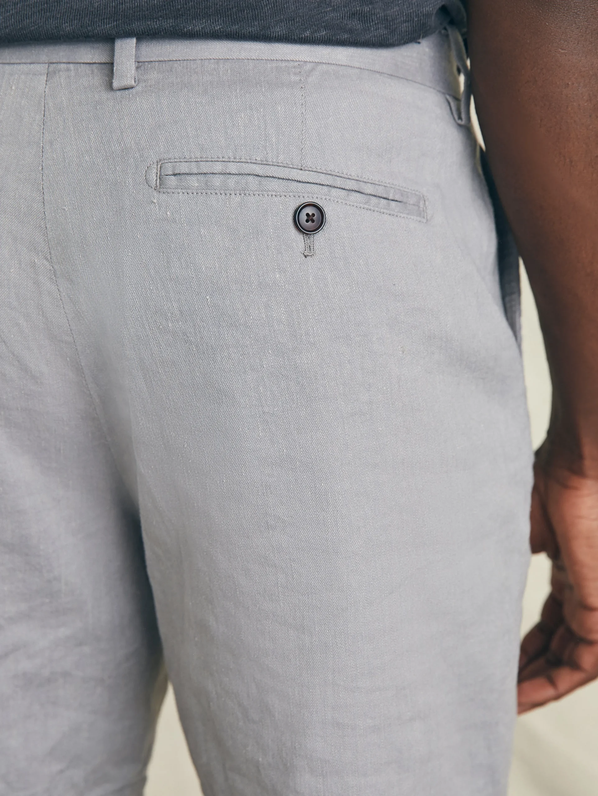 Shorts^Faherty Brand Movement™ Flex Linen Short (7" Inseam) - Rocky Hill