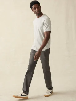 Pants^Faherty Brand Movement™ 5-Pocket Pant Athletic Fit - Graphite