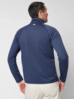 Hoodies & Sweatshirts^Faherty Brand Movement™ Quarter Zip - Blue Nights