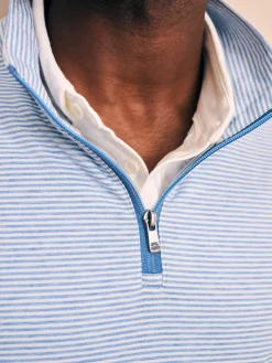 Hoodies & Sweatshirts^Faherty Brand Movement™ Quarter Zip - Madaket Stripe