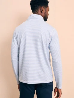 Hoodies & Sweatshirts^Faherty Brand Movement™ Quarter Zip - Madaket Stripe