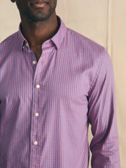 Shirts^Faherty Brand Movement™ Shirt - Blue Rose Gingham