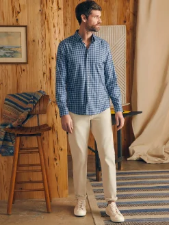 Shirts^Faherty Brand Movement™ Shirt - Navy Skies Check