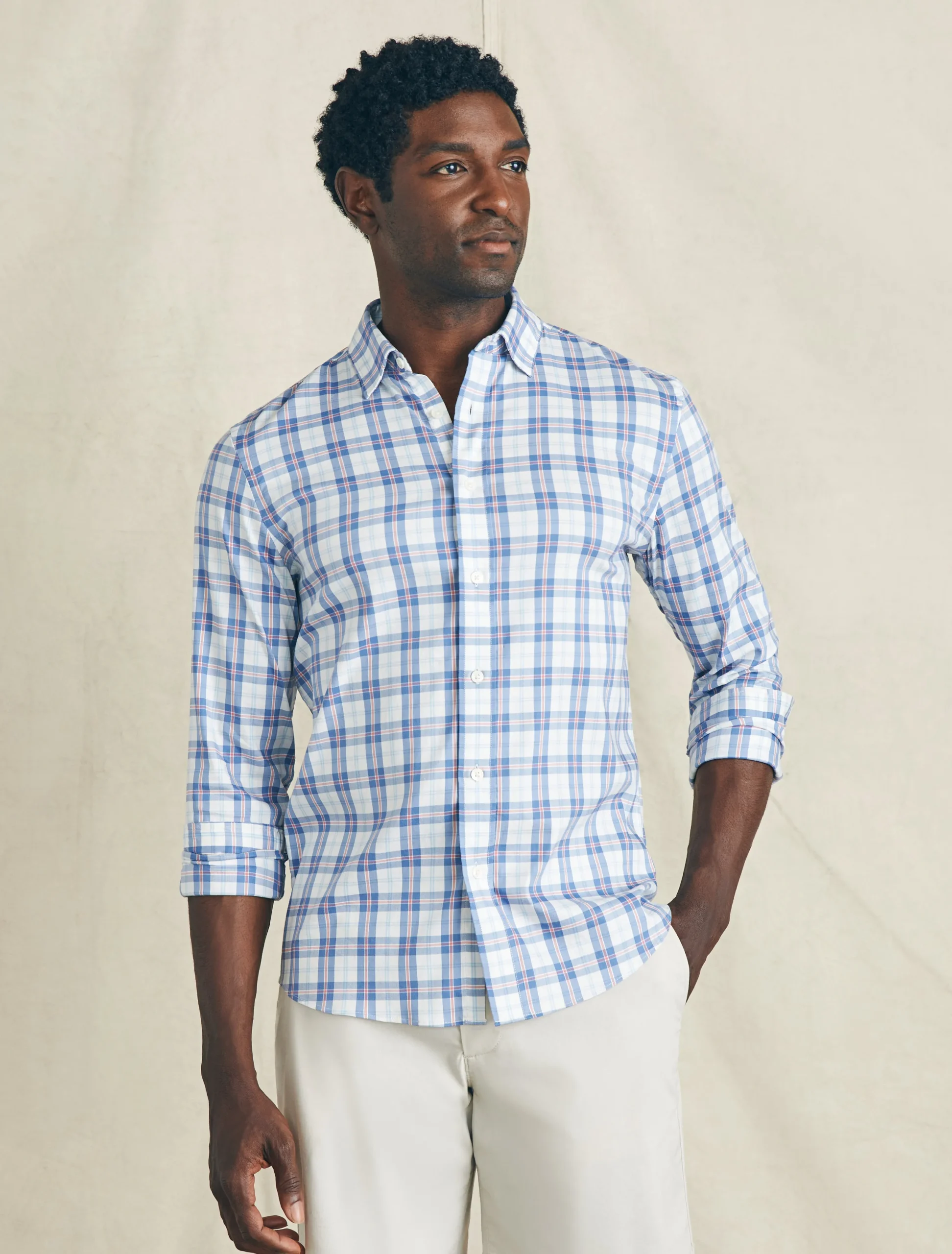 Shirts^Faherty Brand Movement™ Shirt - Spring Valley Plaid