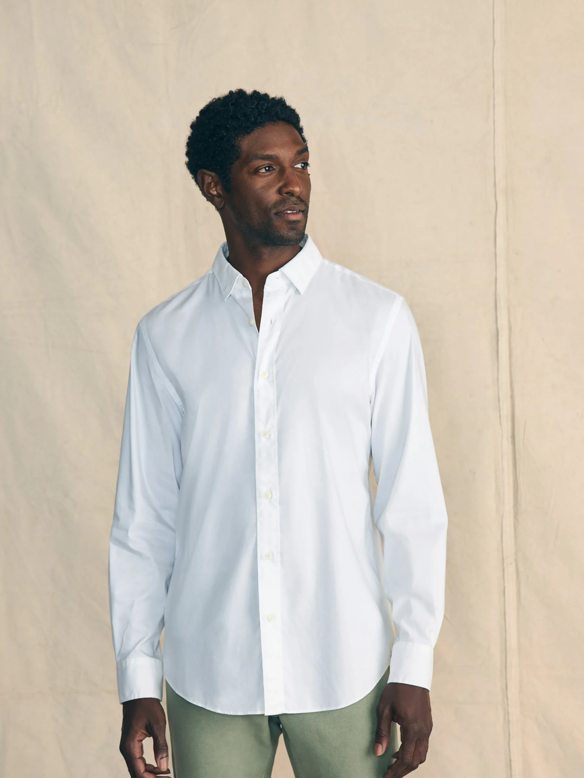 Shirts^Faherty Brand Movement™ Shirt Classic Fit - Cloud White