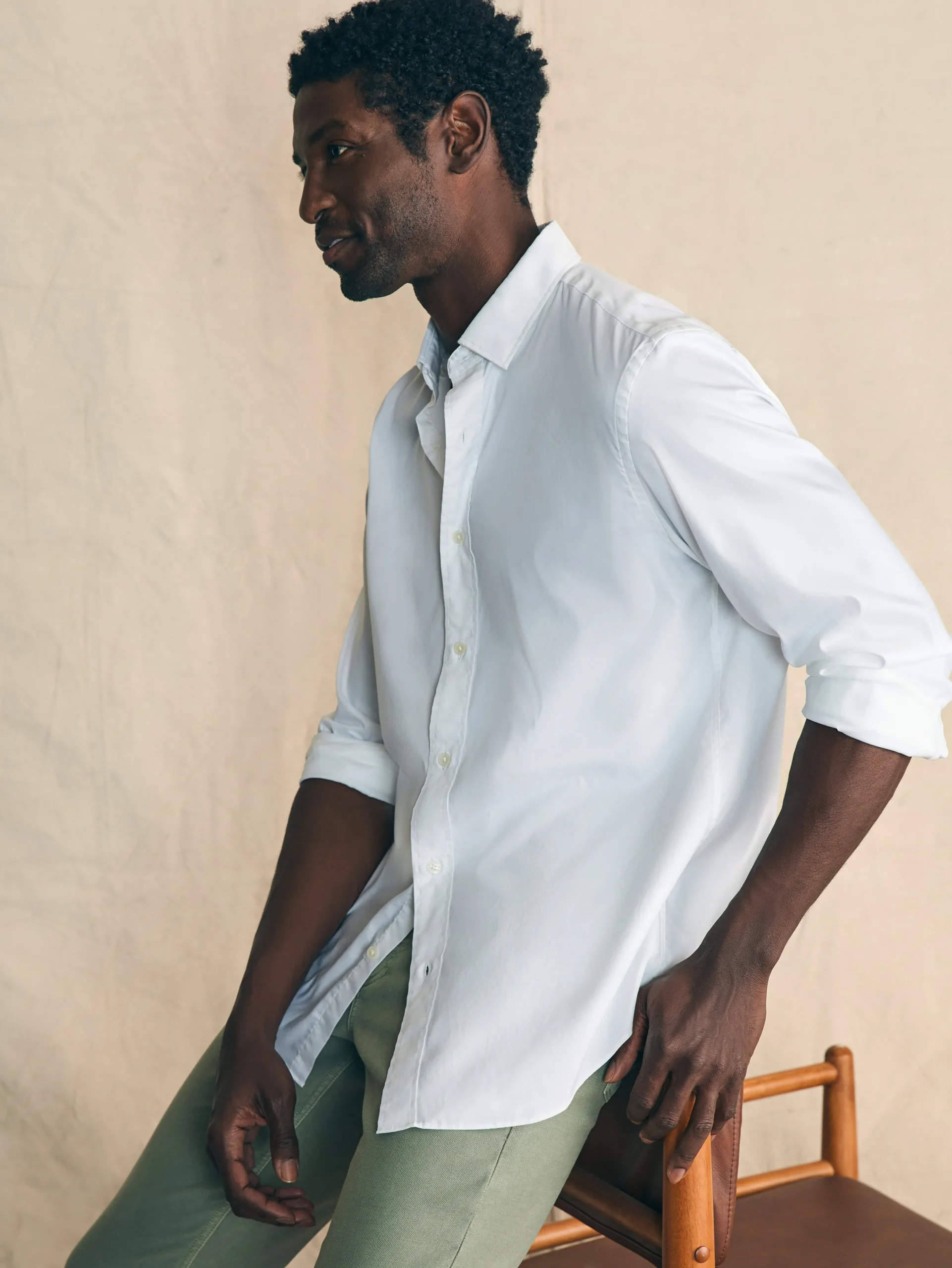 Shirts^Faherty Brand Movement™ Shirt Classic Fit - Cloud White