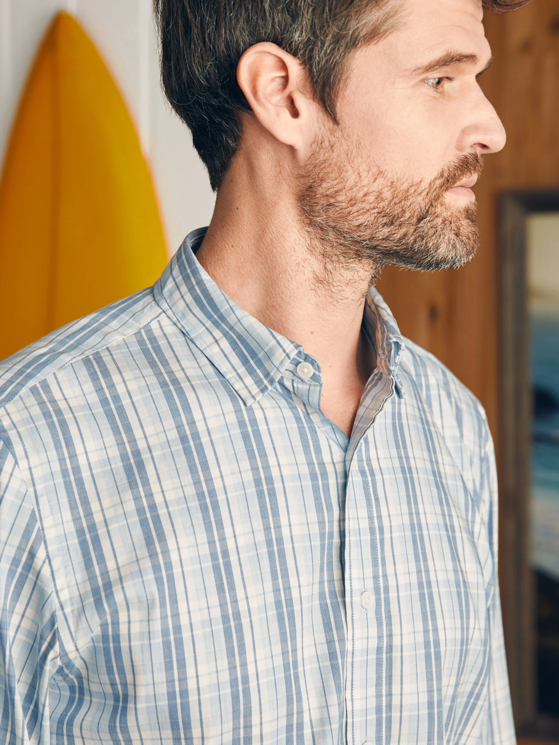 Shirts^Faherty Brand Movement™ Shirt Classic Fit - High Rock Plaid