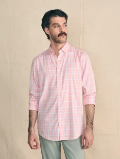 Shirts^Faherty Brand Movement™ Shirt Classic Fit - Sugar Creek Plaid