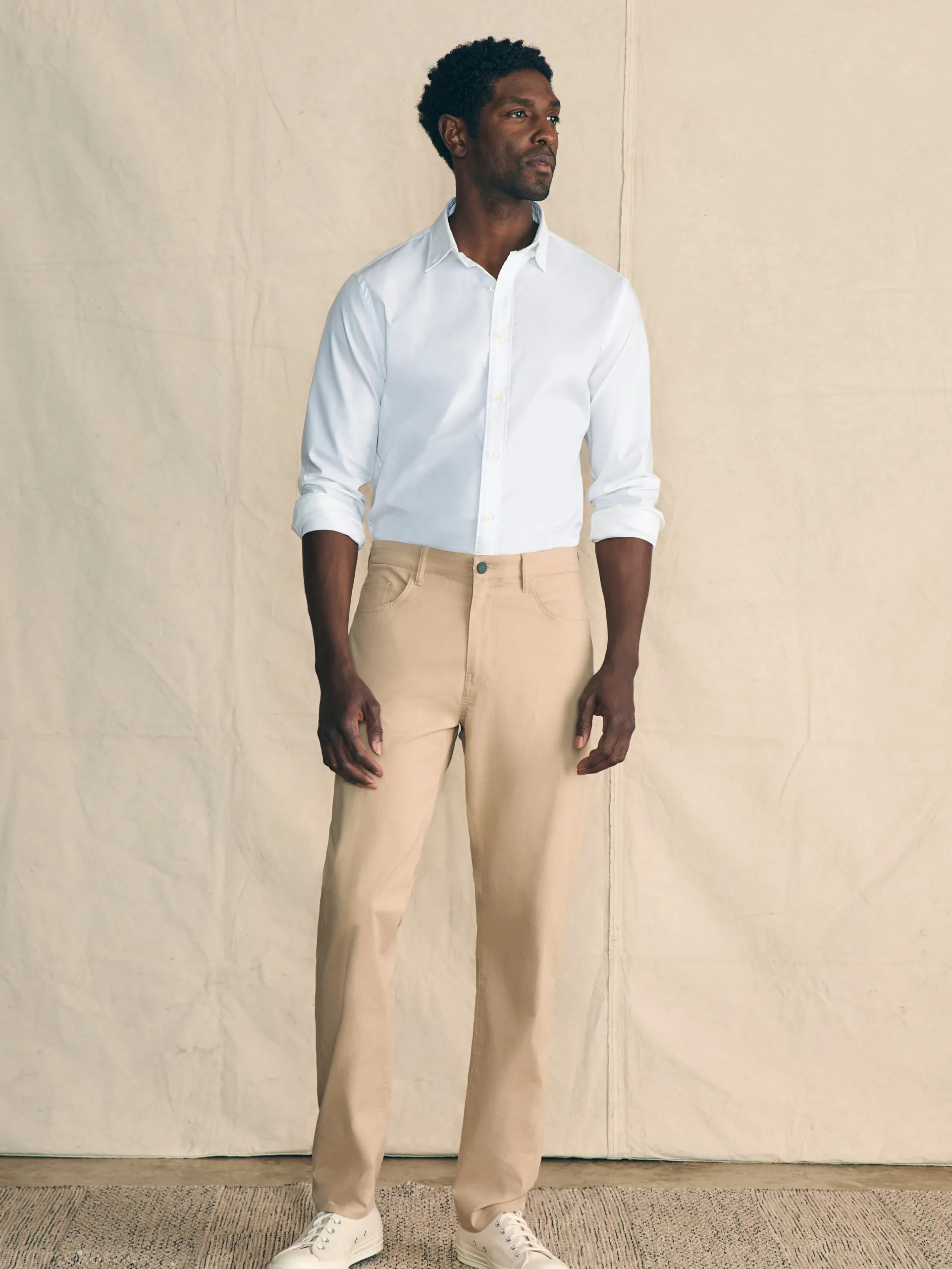 Shirts^Faherty Brand Movement™ Shirt (Tall) - Cloud White