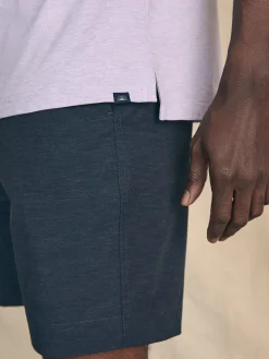 Polo Shirts^Faherty Brand Movement™ Short-Sleeve Pique Polo Shirt - Faded Lilac Heather