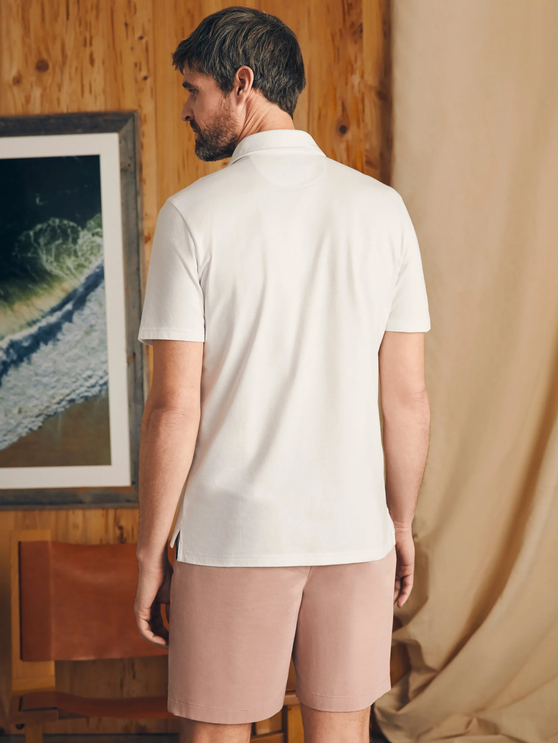 Polo Shirts^Faherty Brand Movement™ Short-Sleeve Pique Polo Shirt - Pure White