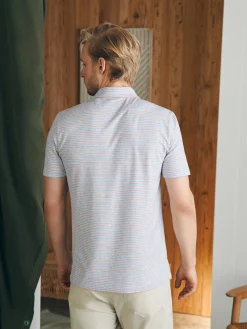 Polo Shirts^Faherty Brand Movement™ Short-Sleeve Polo Shirt - Horizon Line Stripe