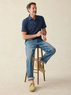 Polo Shirts^Faherty Brand Movement™ Short-Sleeve Polo Shirt (Tall) - Great Falls Heather
