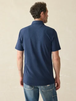 Polo Shirts^Faherty Brand Movement™ Short-Sleeve Polo Shirt (Tall) - Great Falls Heather