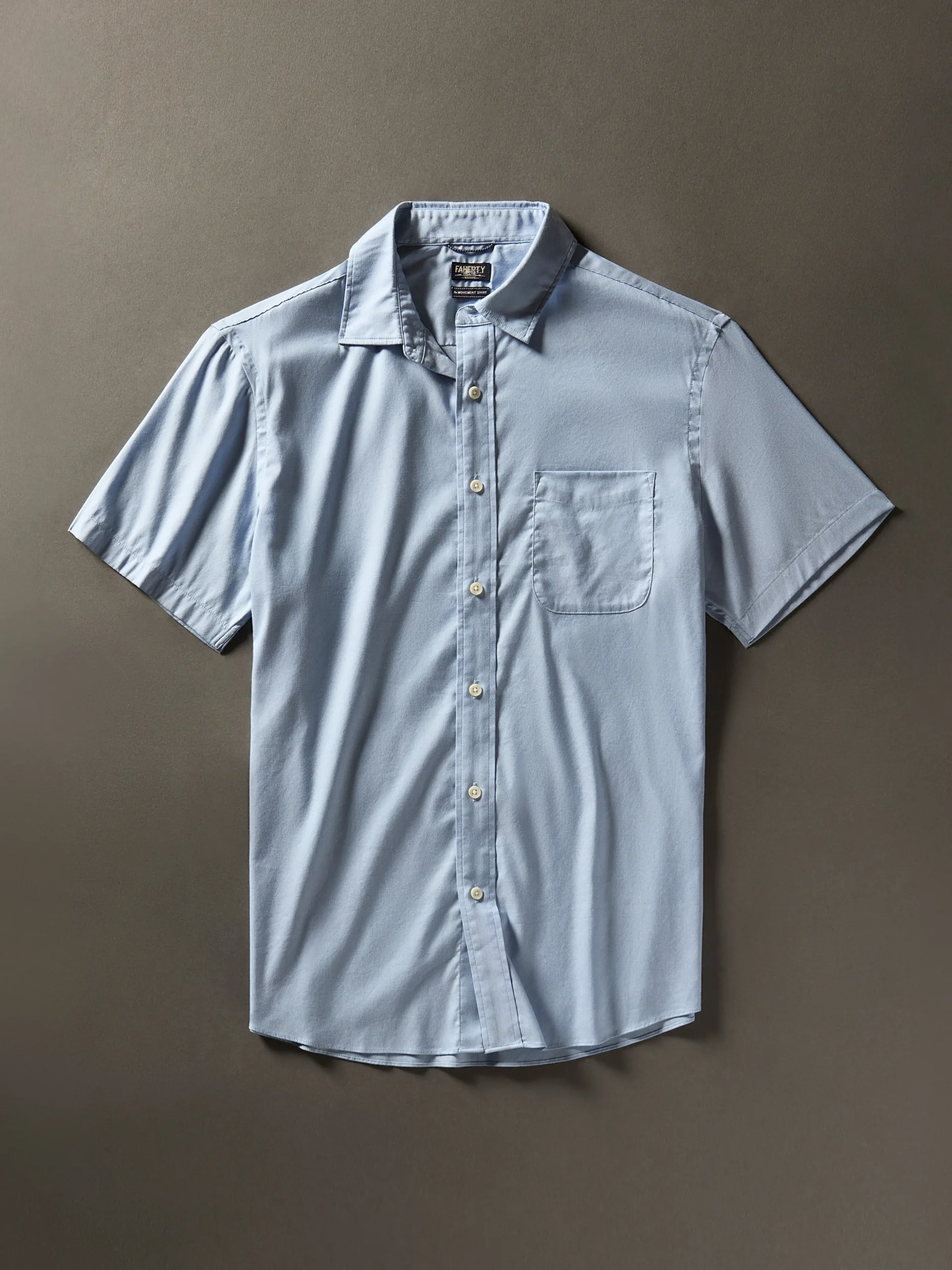 Shirts^Faherty Brand Movement™ Short-Sleeve Shirt - Atlantic Sky