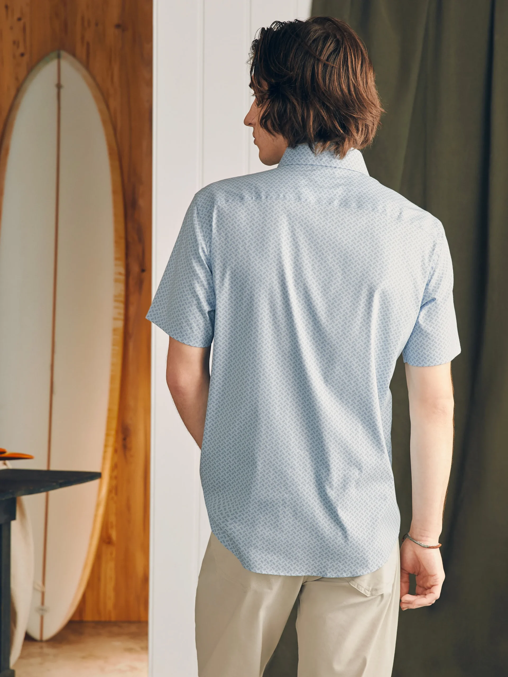 Shirts^Faherty Brand Movement™ Short-Sleeve Shirt - High Tide Geo