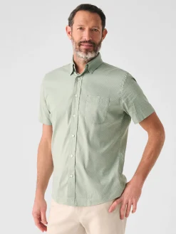 Shirts^Faherty Brand Movement™ Short-Sleeve Shirt - Sage Meridian Print