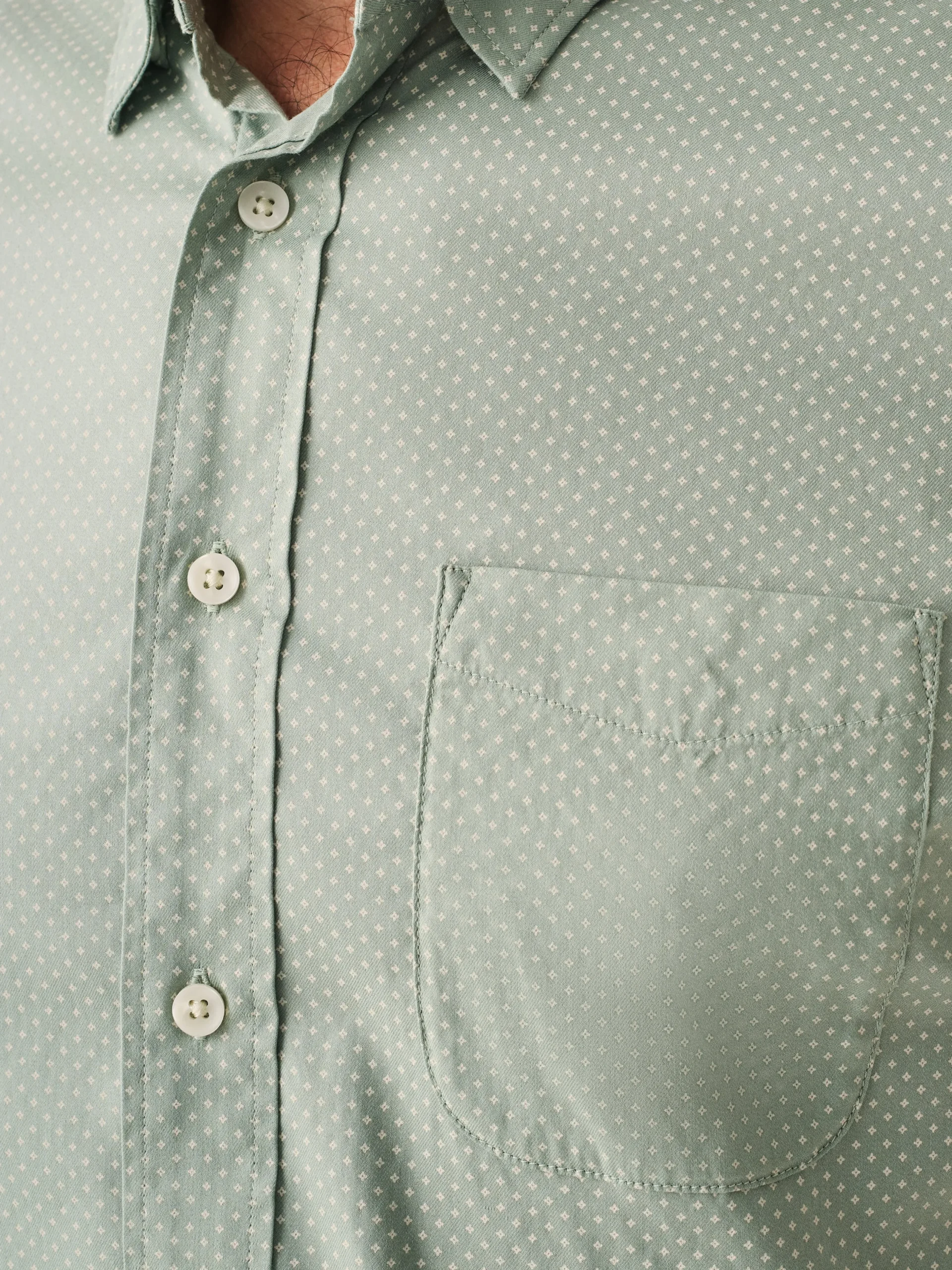 Shirts^Faherty Brand Movement™ Short-Sleeve Shirt - Sage Meridian Print