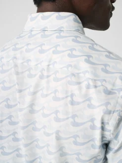 Shirts^Faherty Brand Movement™ Short-Sleeve Shirt - Ivory Endless Peaks