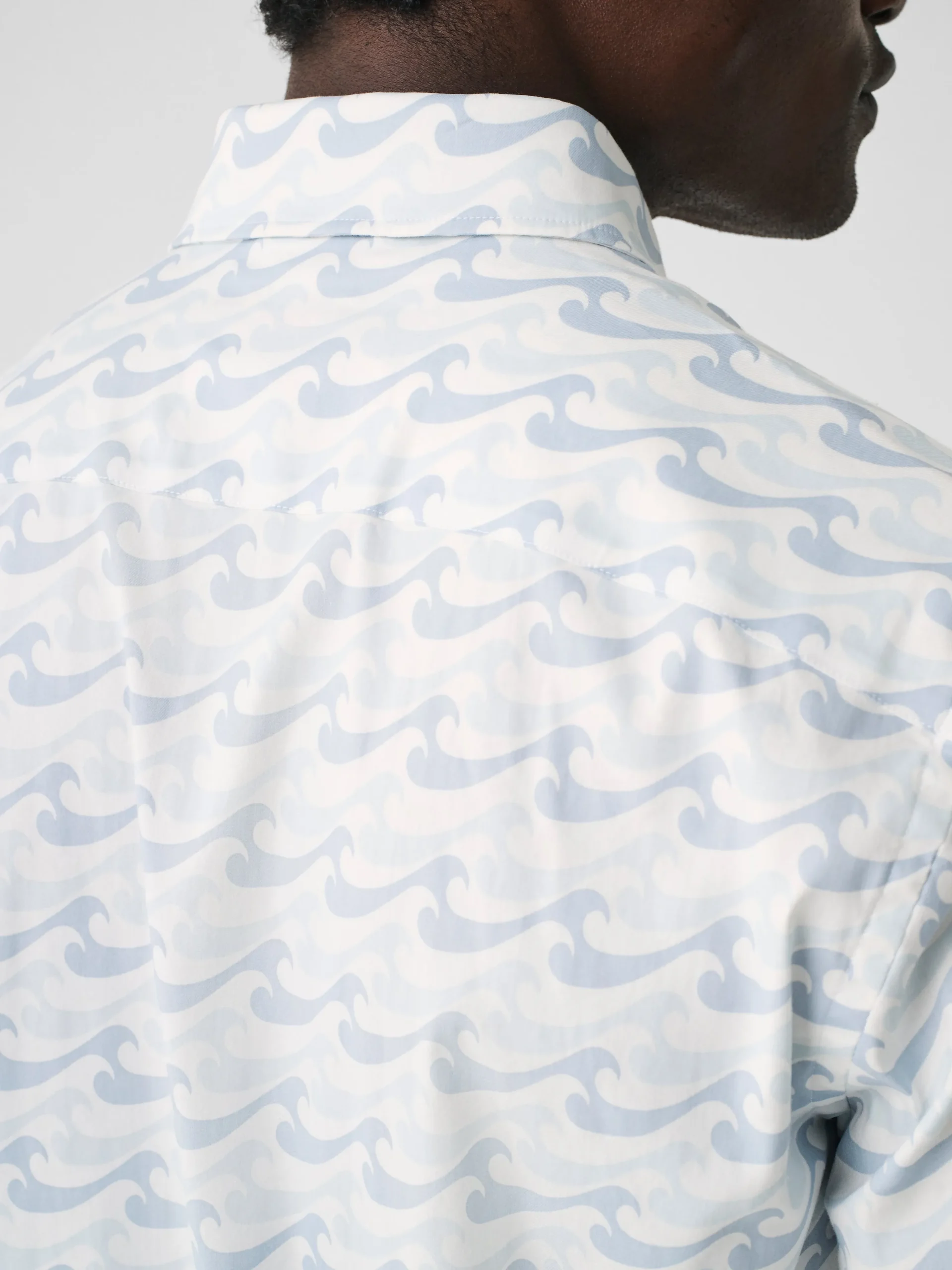Shirts^Faherty Brand Movement™ Short-Sleeve Shirt - Ivory Endless Peaks