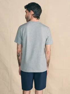 T-Shirts & Henleys^Faherty Brand Movement™ Short-Sleeve T-Shirt - Rainier Grey Heather