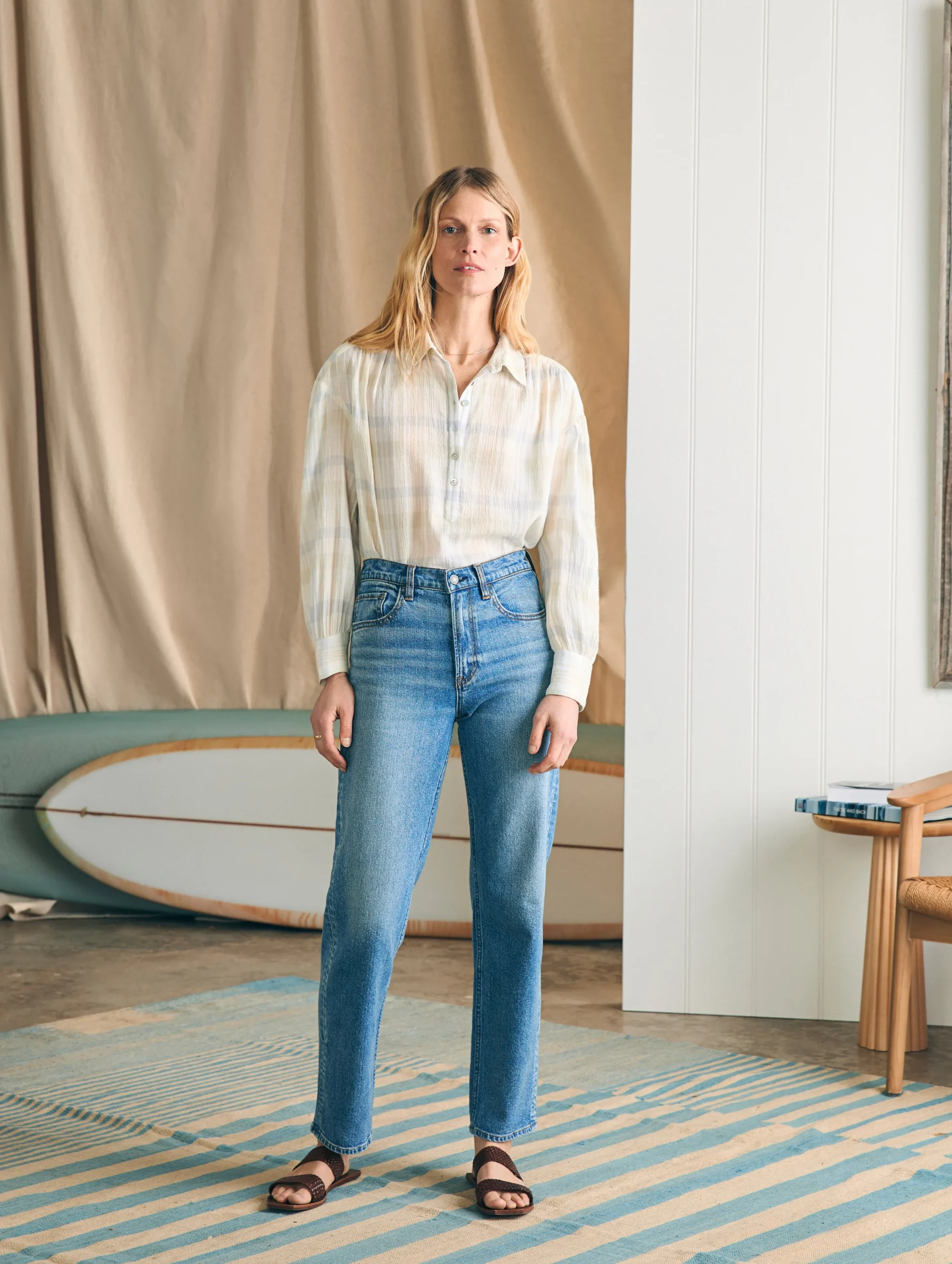 Shirts & Tops^Faherty Brand Olli Top - Atwood Plaid