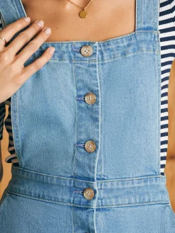 Dresses^Faherty Brand Organic Cotton Denim Remi Dress - Hanalei Wash