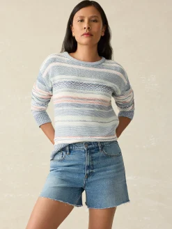 Shorts & Skirts^Faherty Brand Organic Cotton Denim Short - Lakewood Wash