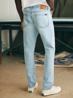Pants^Faherty Brand Organic Cotton Slim Straight Denim (32