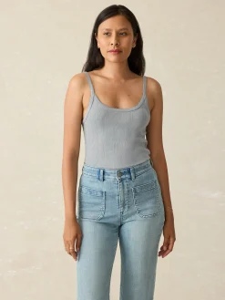 T-Shirts^Faherty Brand Pacific Pointelle Tank - Tradewinds
