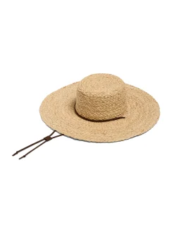 Swim|Hats^Faherty Brand Raffia Lifeguard Hat - Natural
