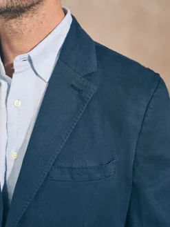 Blazers^Faherty Brand Reserve All Season Blazer - Deep Sea Navy