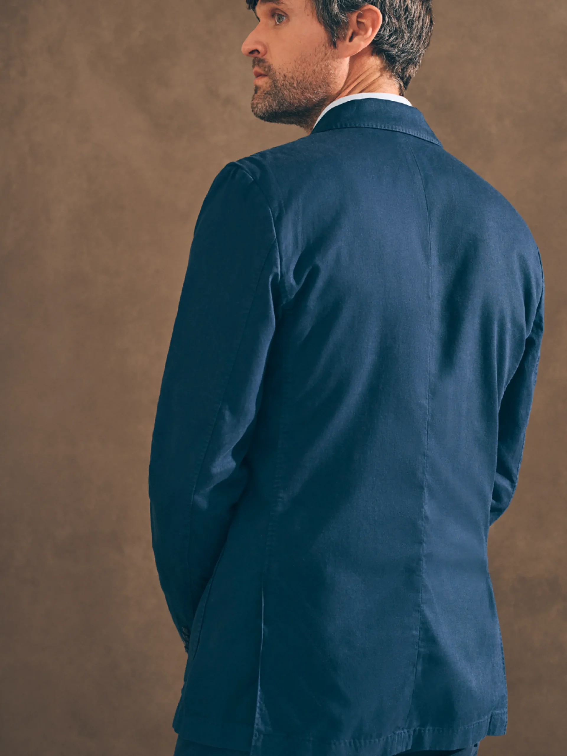 Blazers^Faherty Brand Reserve All Season Blazer - Deep Sea Navy