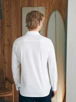 Shirts^Faherty Brand Reserve Knit Shirt - White